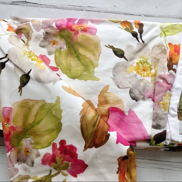 PiuBelle Portugal Queen Duvet Cover Set Floral - Picture 8 of 10